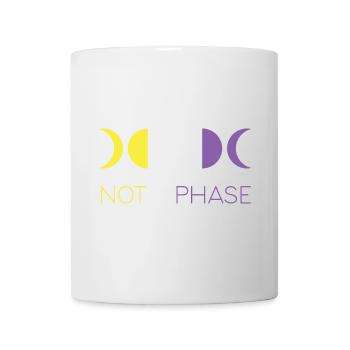 LGBTQ Pride Month - Keine Phase - Nicht-binär - Tasse - Weiß - Vorne