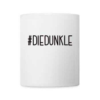 #DIEDUNKLE Dunkelhaarig Die Dunkle Seite Haare - Tasse - Weiß - Vorne