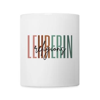 Lehrerin Religion Religionslehrerin Geschenk - Tasse - Weiß - Vorne