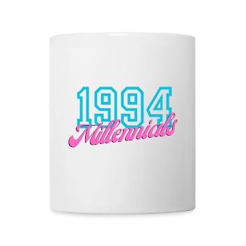1994 Millennials Retro Datum Design - Tasse - Weiß - Vorne