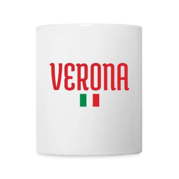 Flagge Verona-Italien - Tasse - Weiß - Vorne