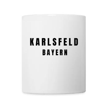 Karlsfeld⁠ Bayern - Tasse - Weiß - Vorne