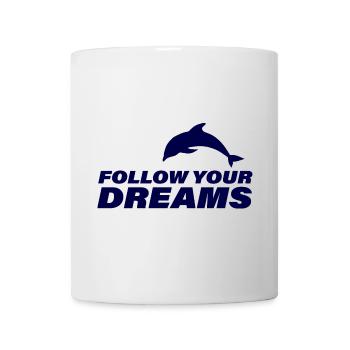 SUIVEZ VOS RÊVES - Mug blanc - blanc - Devant