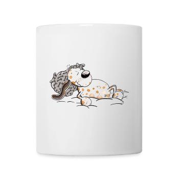 Sleeping Dog Tired Dream - Mug - white - Front