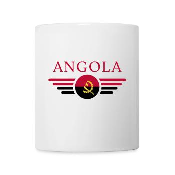 I Love Angola, Elegance Style Design T-Shirt - Mug - white - Front