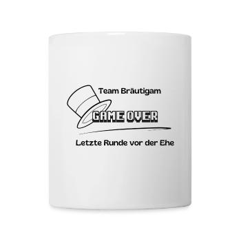 Fin du match de Team Groom - Mug blanc - blanc - Devant