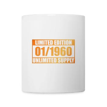 65e anniversaire Édition limitée - ꝏ Approvisionnement 01/1960 - Mug blanc - blanc - Devant