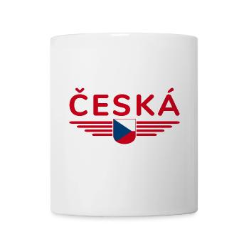 Ich liebe Tschechien T-Shirt Outfit Design - Tasse - Weiß - Vorne