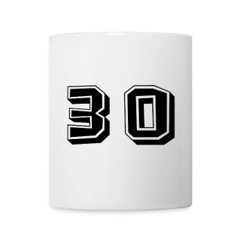 30. 30 YEARS. 30th ANNIVERSARY. 30 YEARS ANNIVERSARY. - Mug - white - Front