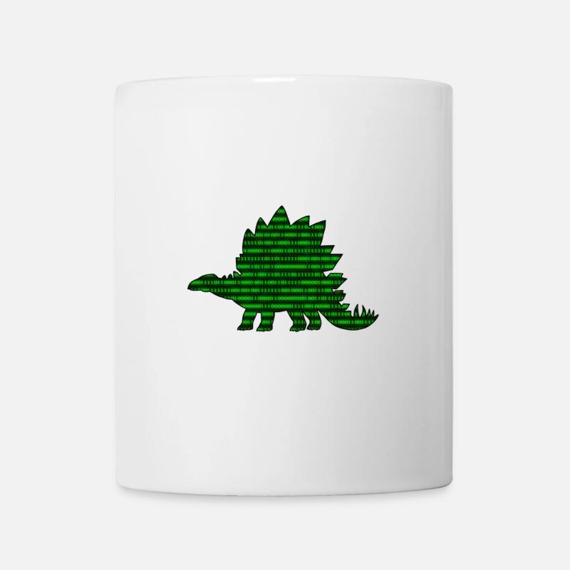 Dinosaure numérique - Mug blanc - blanc