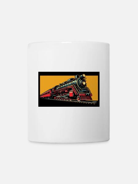 Train 1 3 - Mug blanc - blanc