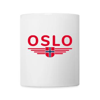 Oslo T-shirt for fans and Norway lovers - Mug - white - Front