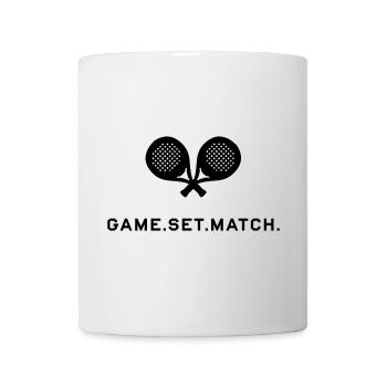 Spielset Match Padel - Tasse - Weiß - Vorne