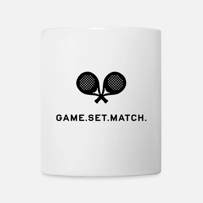 Game Set Match Padel - Mug - white