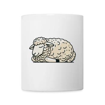 Schaf - Tasse - Weiß - Vorne