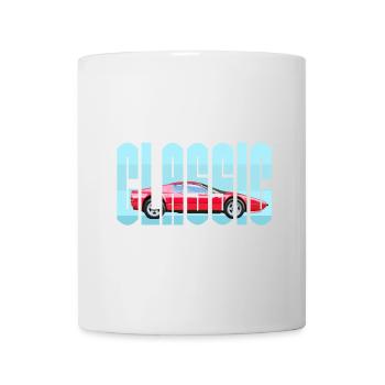 CLASSIC Sportwagen Supersportwagen - Tasse - Weiß - Vorne