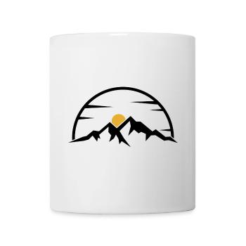 Minimal Golden Arc Sun - Mug - white - Front