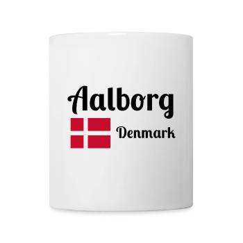 Aalborg Denmark - Stylish prints - Mug - white - Front