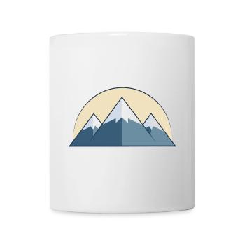 Gebirge - Tasse - Weiß - Vorne
