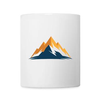 Gebirge - Tasse - Weiß - Vorne