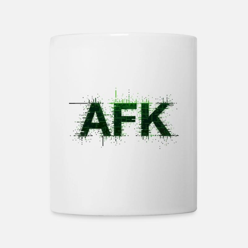 AFK Retro Gaming - Tasse - Weiß