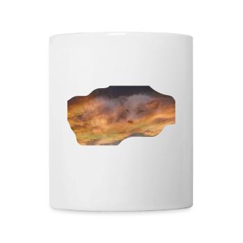 Arctic Fox dreaming of burning skies - Mug - white - Front