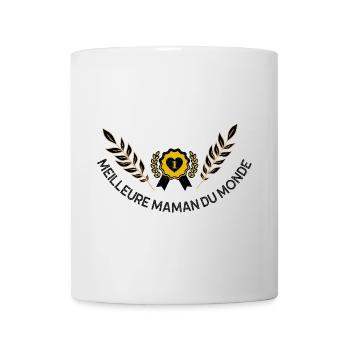 Meilleure maman du monde - Mug blanc - blanc - Devant