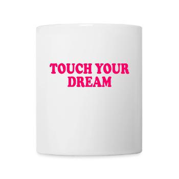 touch you dream - Mug blanc - blanc - Devant