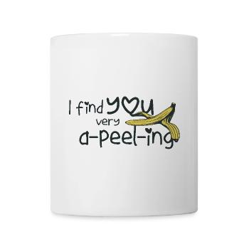 Banane - Tasse - Weiß - Vorne