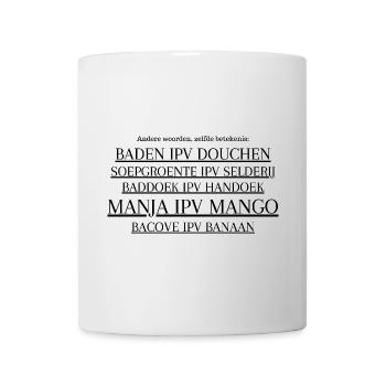 Surinamese be like - Mug - white - Front
