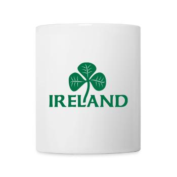Ireland and shamrock - Mug - white - Front