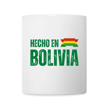 Made in Bolivia, Bolivian pride - Mug - white - Front