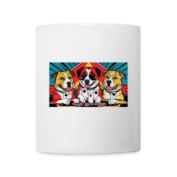 Funny Dogs - Tasse - Weiß - Vorne