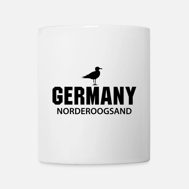 Norderoogsand ALLEMAGNE - Mug blanc - blanc