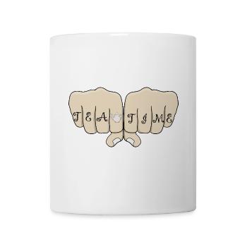 Knucle Cool Tea Time - Mug - white - Front