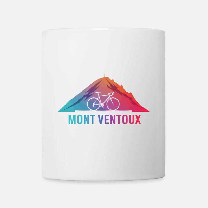 Mont Ventoux Dégradé Attrayant - Mug blanc - blanc