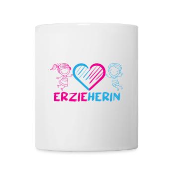 Maternelle Maternelle Profession Enseignant de maternelle - Mug blanc - blanc - Devant