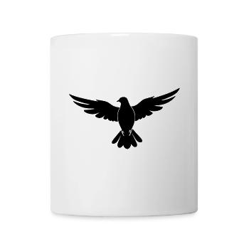 Peace Dove Pidgeon - Religion Design - Tasse - Weiß - Vorne
