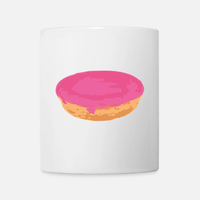Snack attack: the pink cake from the canteen! - Mug - white