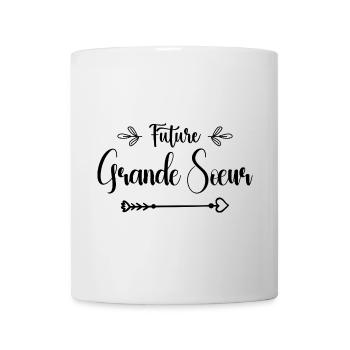 future big sister gift birth big sister - Mug - white - Front