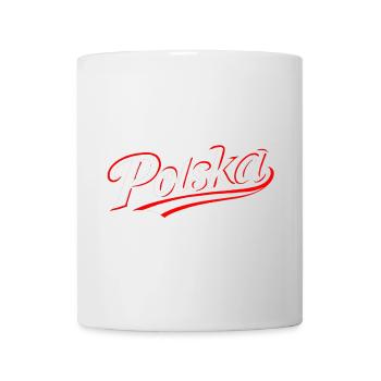 Polska Pologne Lettrage Cool Élégant Cadeau - Mug blanc - blanc - Devant