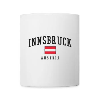 Logo du drapeau vintage d’Innsbruck – Autriche - Mug blanc - blanc - Devant