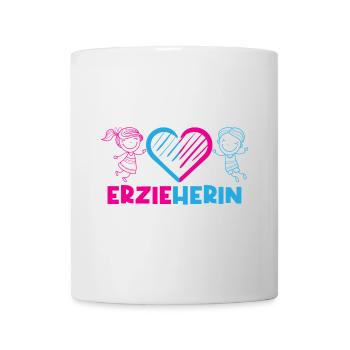 Maternelle Maternelle Profession Enseignant de maternelle - Mug blanc - blanc - Devant