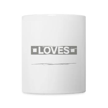Le progrès aime la patience Motivation Cadeau - Mug blanc - blanc - Devant