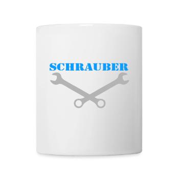 Schrauber , Kultschrauber ........................ - Tasse - Weiß - Vorne
