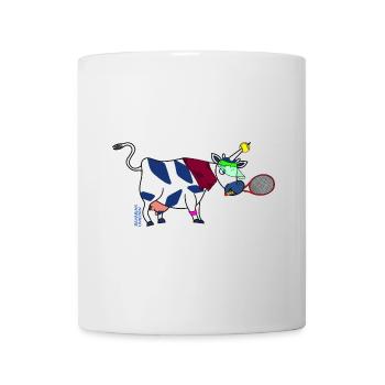BAVARIAN UNICORN - Tennis - Tasse - Weiß - Vorne