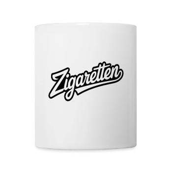 Zigaretten - Deutsche Memes - Tasse - Weiß - Vorne