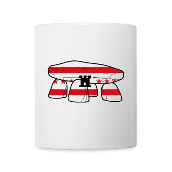 Drenthe Dolmen - Mug blanc - blanc - Devant