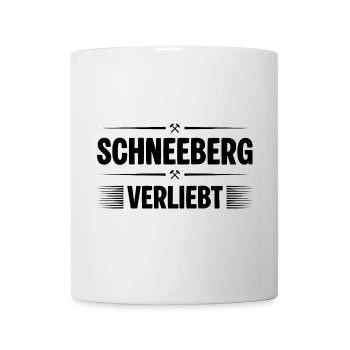 Schneeberg Verliebt - Tasse - Weiß - Vorne