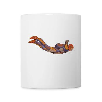 Skydiving - Tasse - Weiß - Vorne